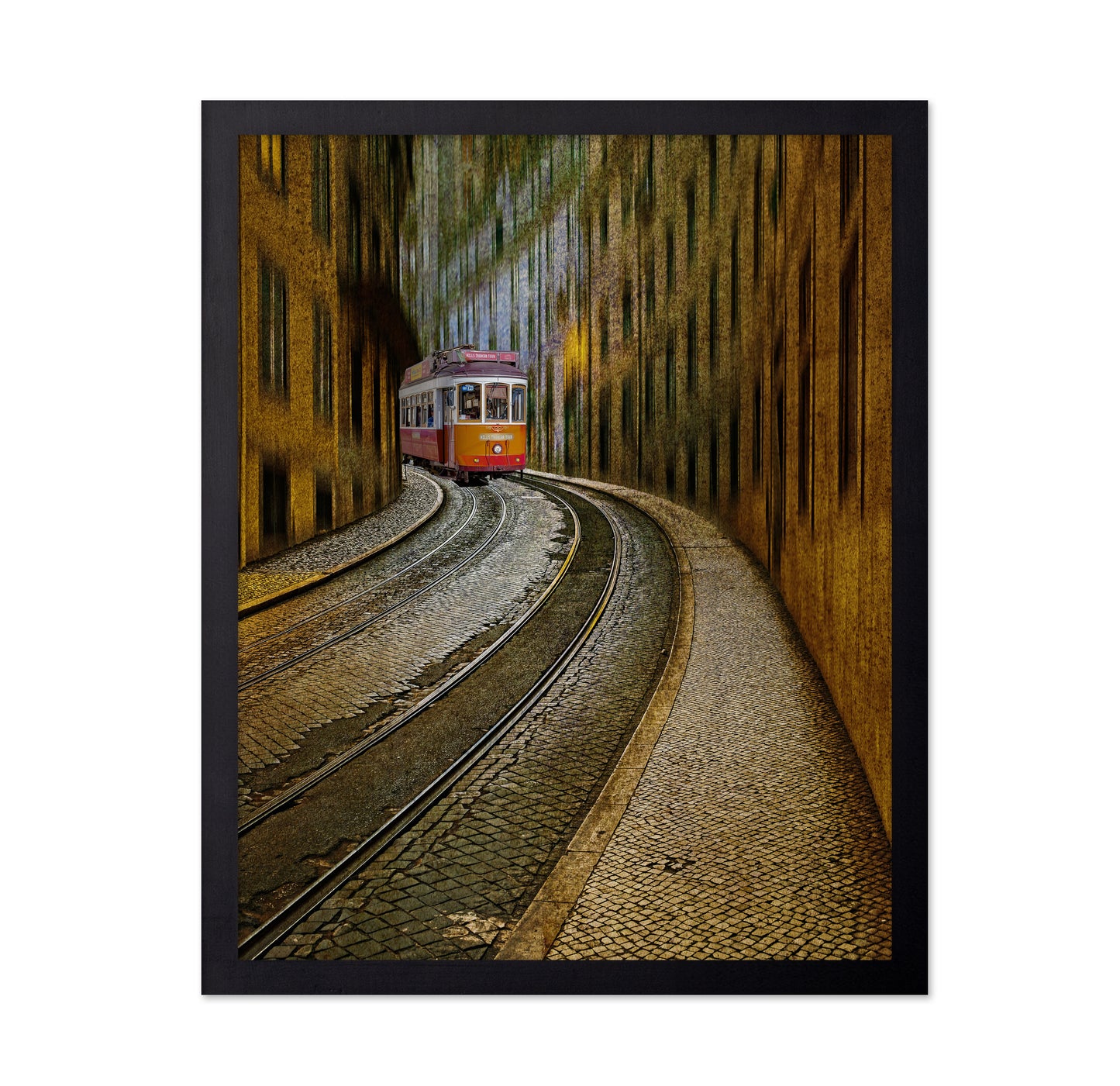 Railway With Tram