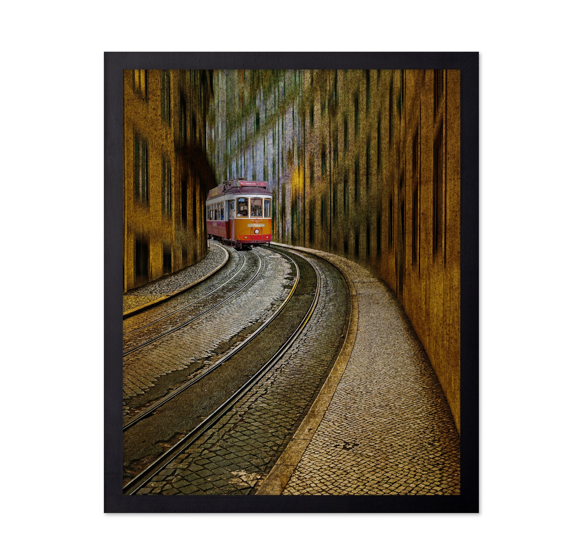 Railway With Tram