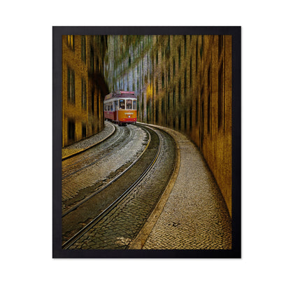 Railway With Tram