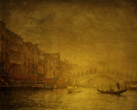 Rialto Bridge In The Mist