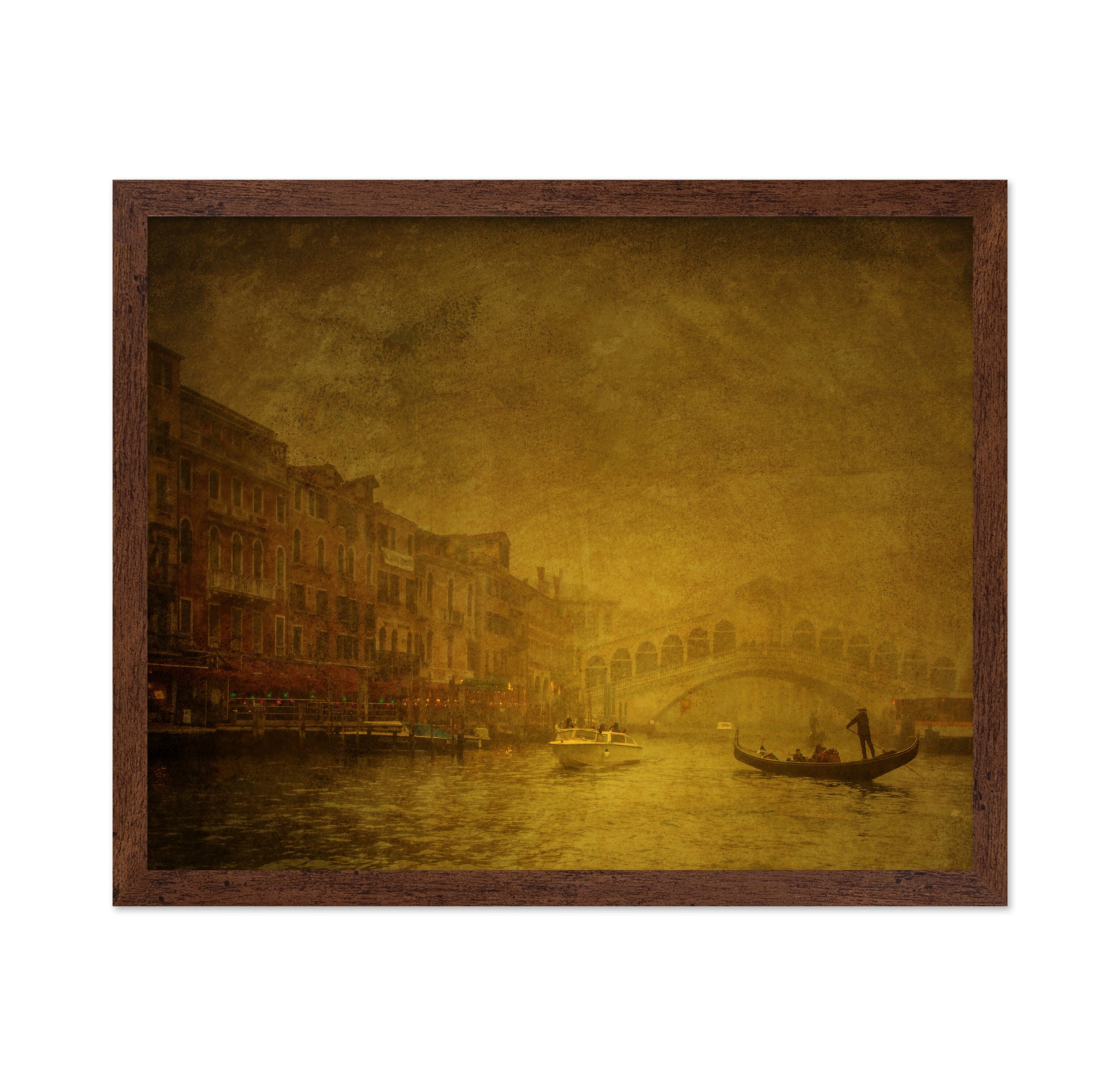 Rialto Bridge In The Mist
