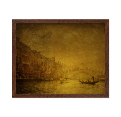 Rialto Bridge In The Mist