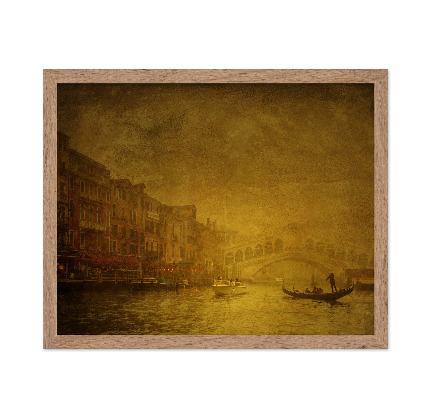 Rialto Bridge In The Mist