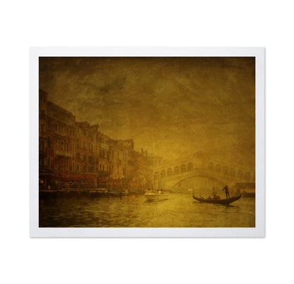 Rialto Bridge In The Mist