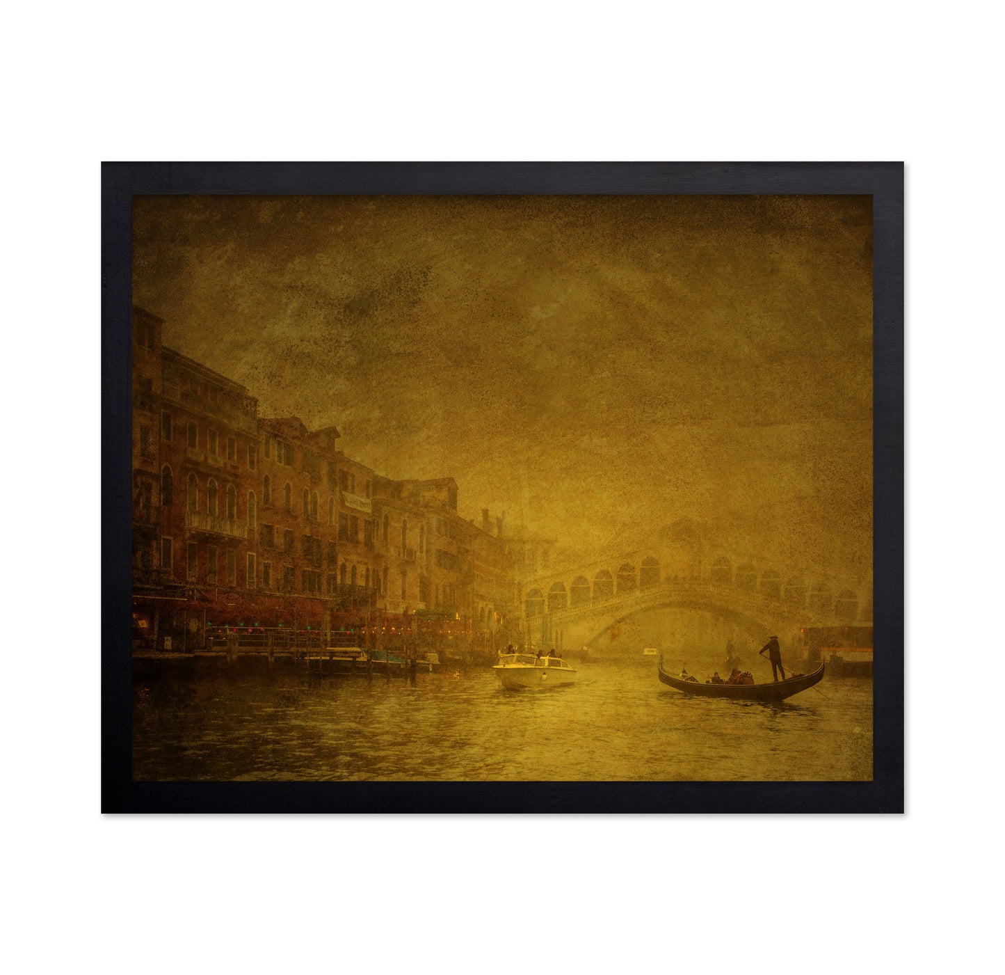 Rialto Bridge In The Mist