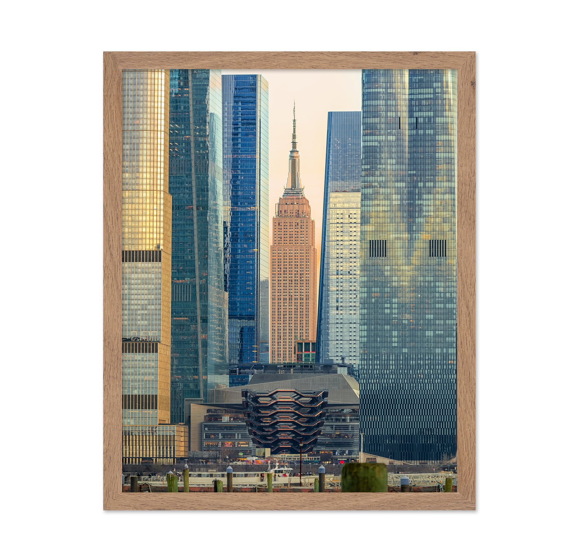 NYC Empire State and Vessel