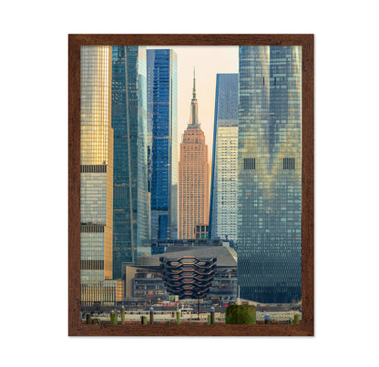 NYC Empire State and Vessel