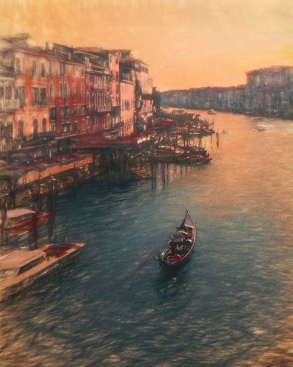 Crossing Evening Glow