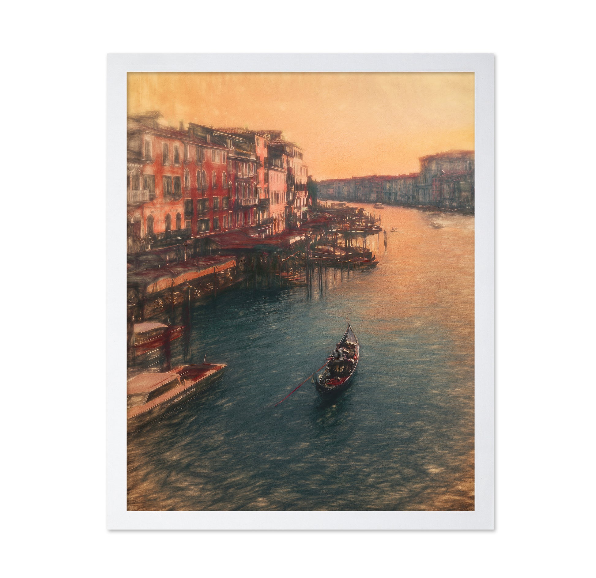 Crossing Evening Glow