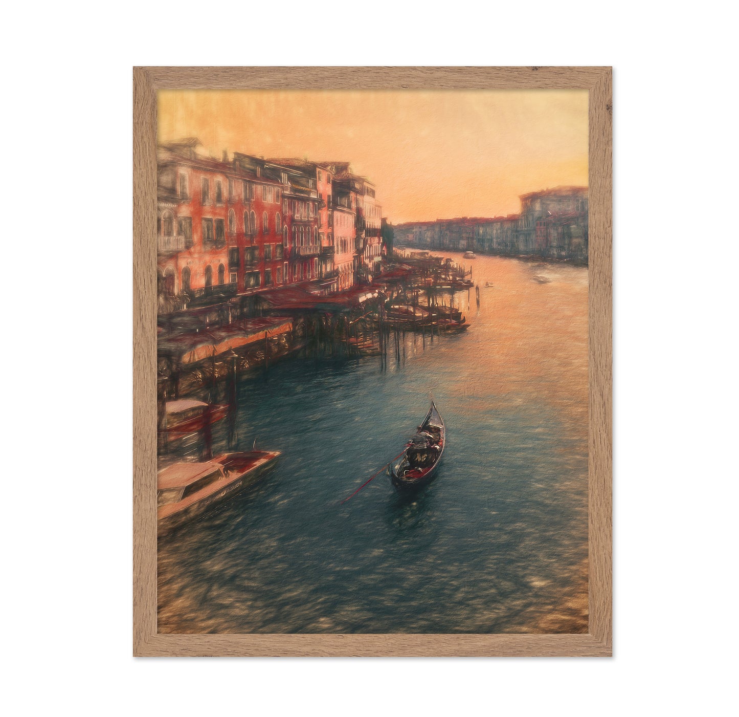 Crossing Evening Glow