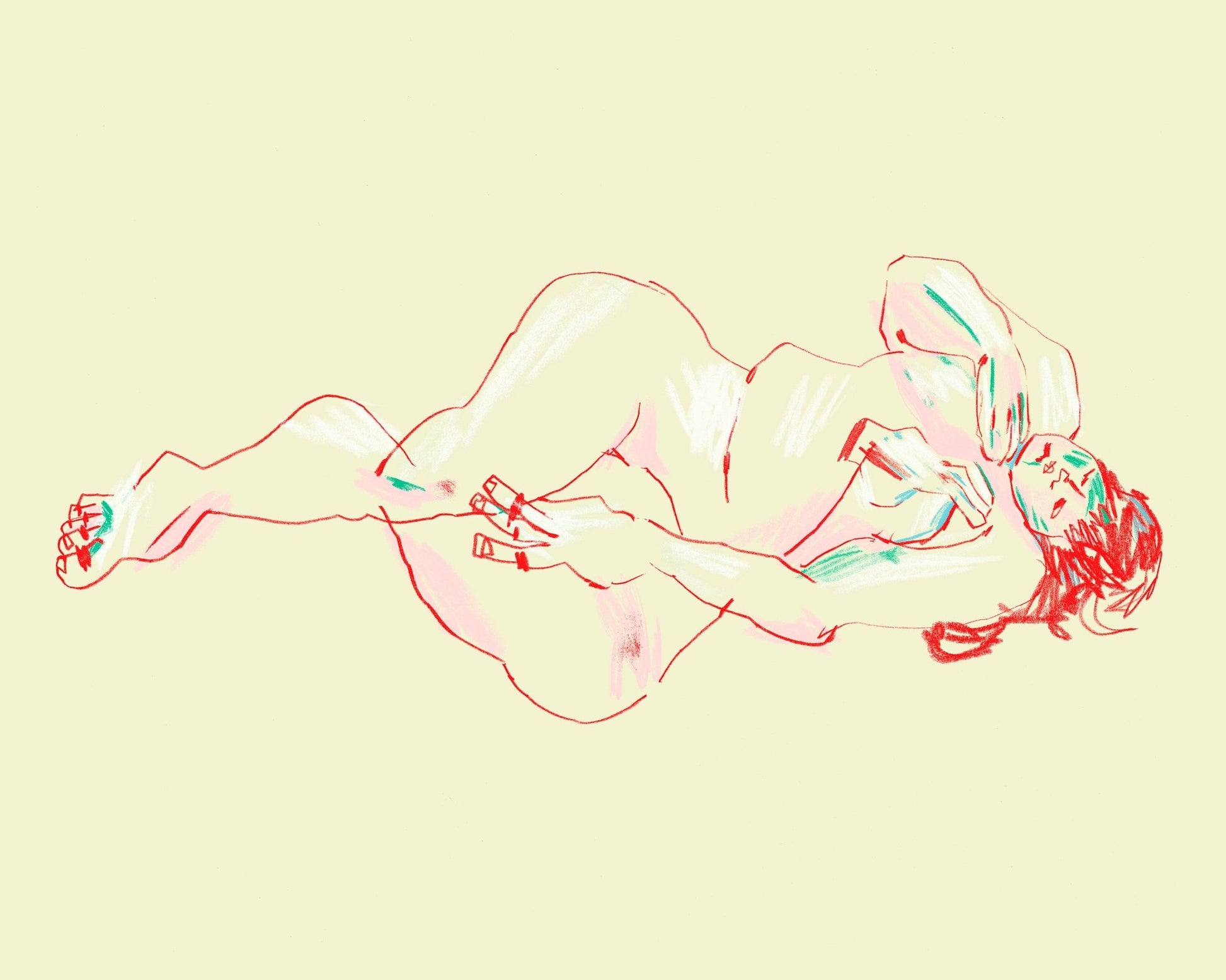 A Girl Sleeping