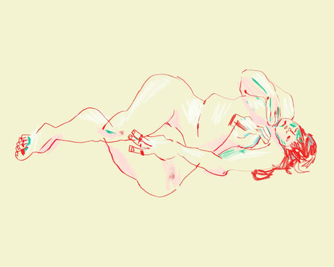 A Girl Sleeping