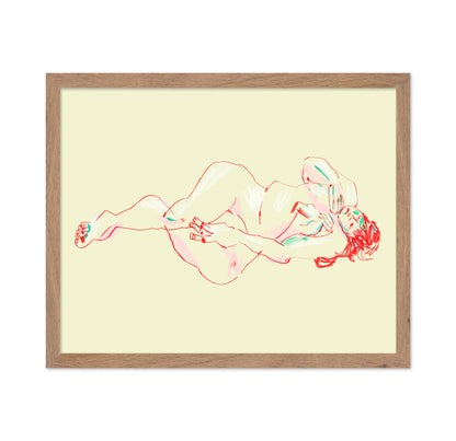 A Girl Sleeping