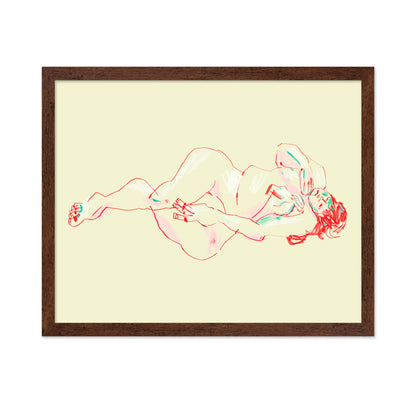 A Girl Sleeping