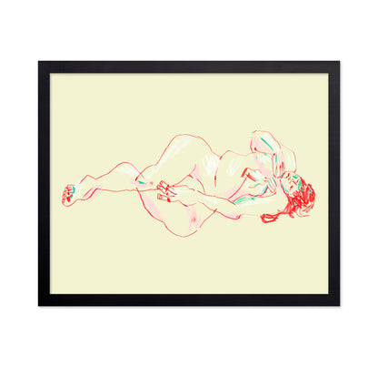 A Girl Sleeping