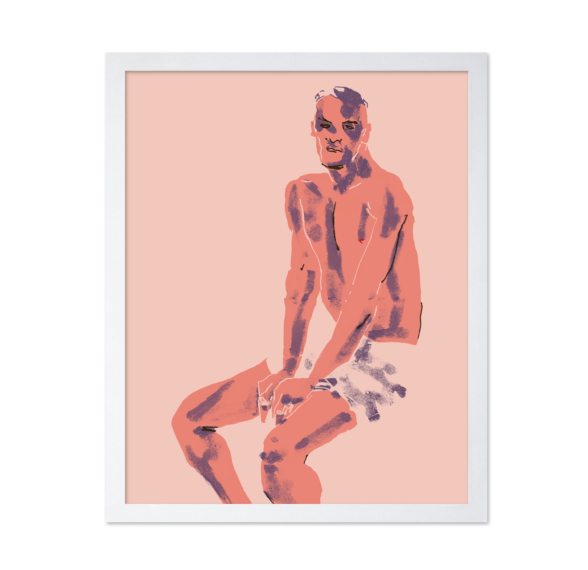 A Man Posing