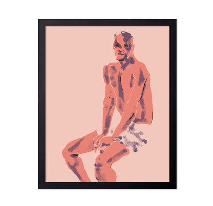A Man Posing