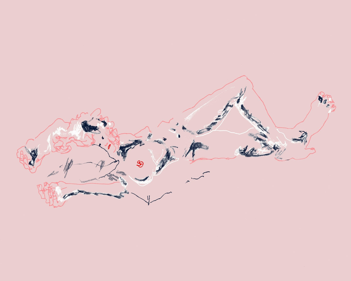 Girl Lying Down