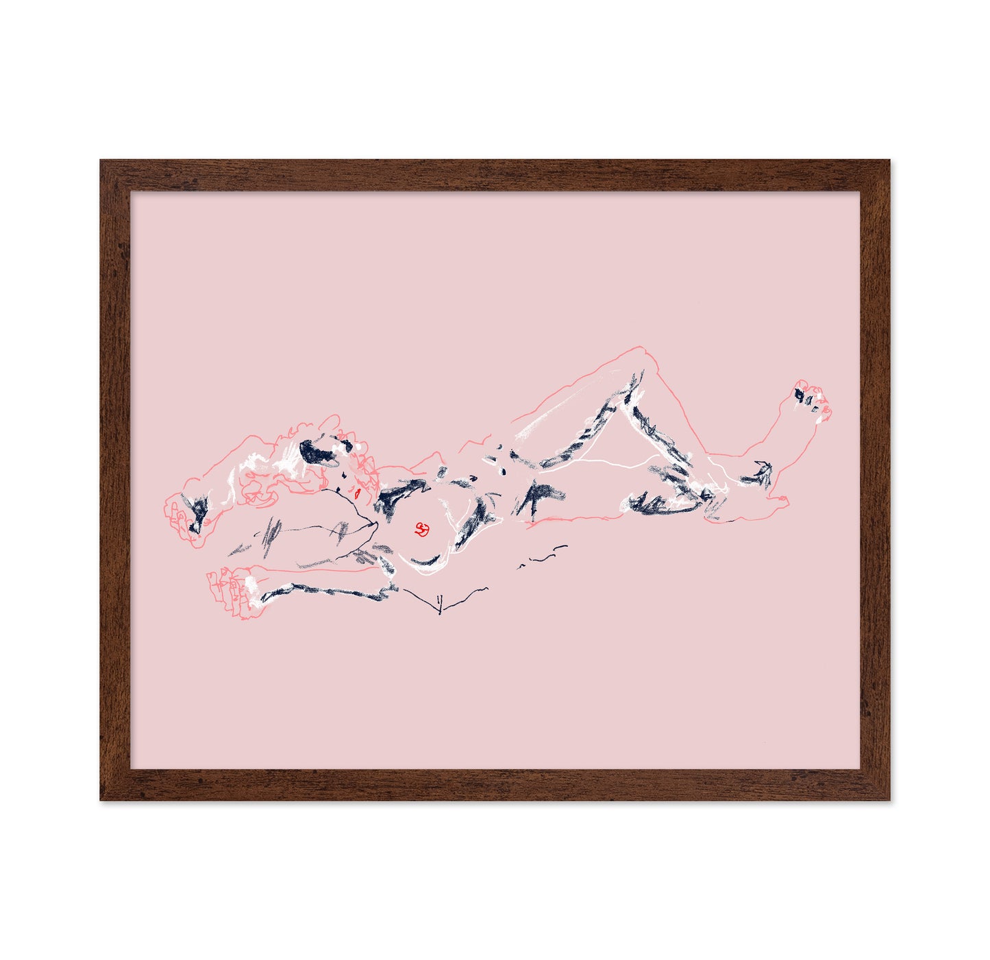 Girl Lying Down