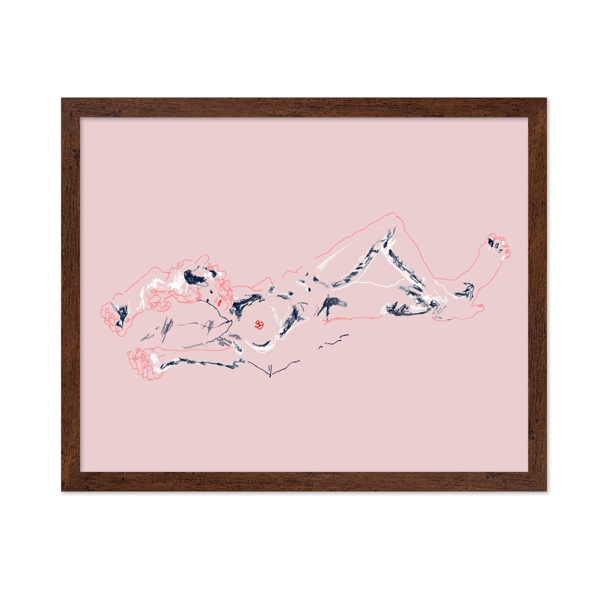 Girl Lying Down