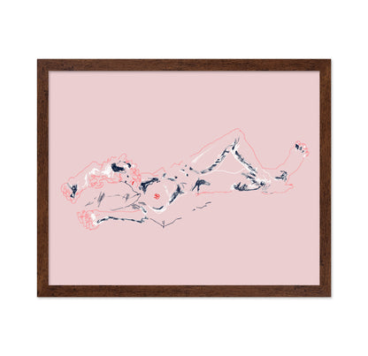 Girl Lying Down