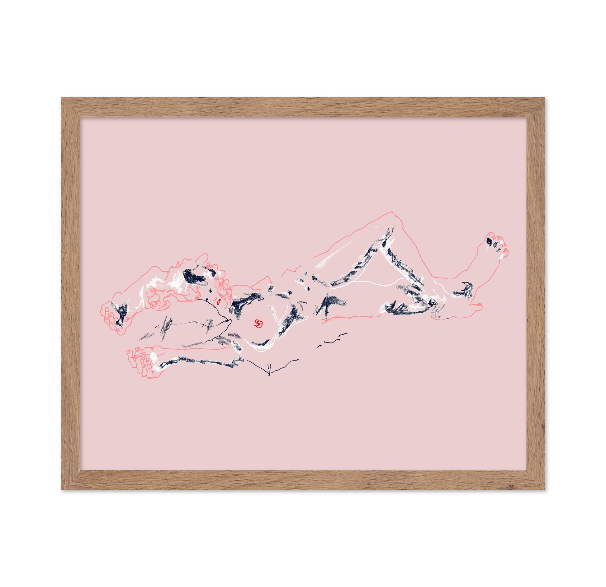 Girl Lying Down