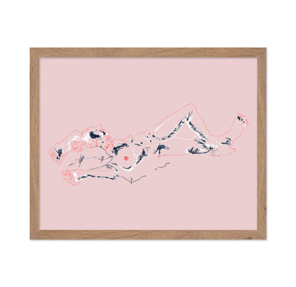 Girl Lying Down