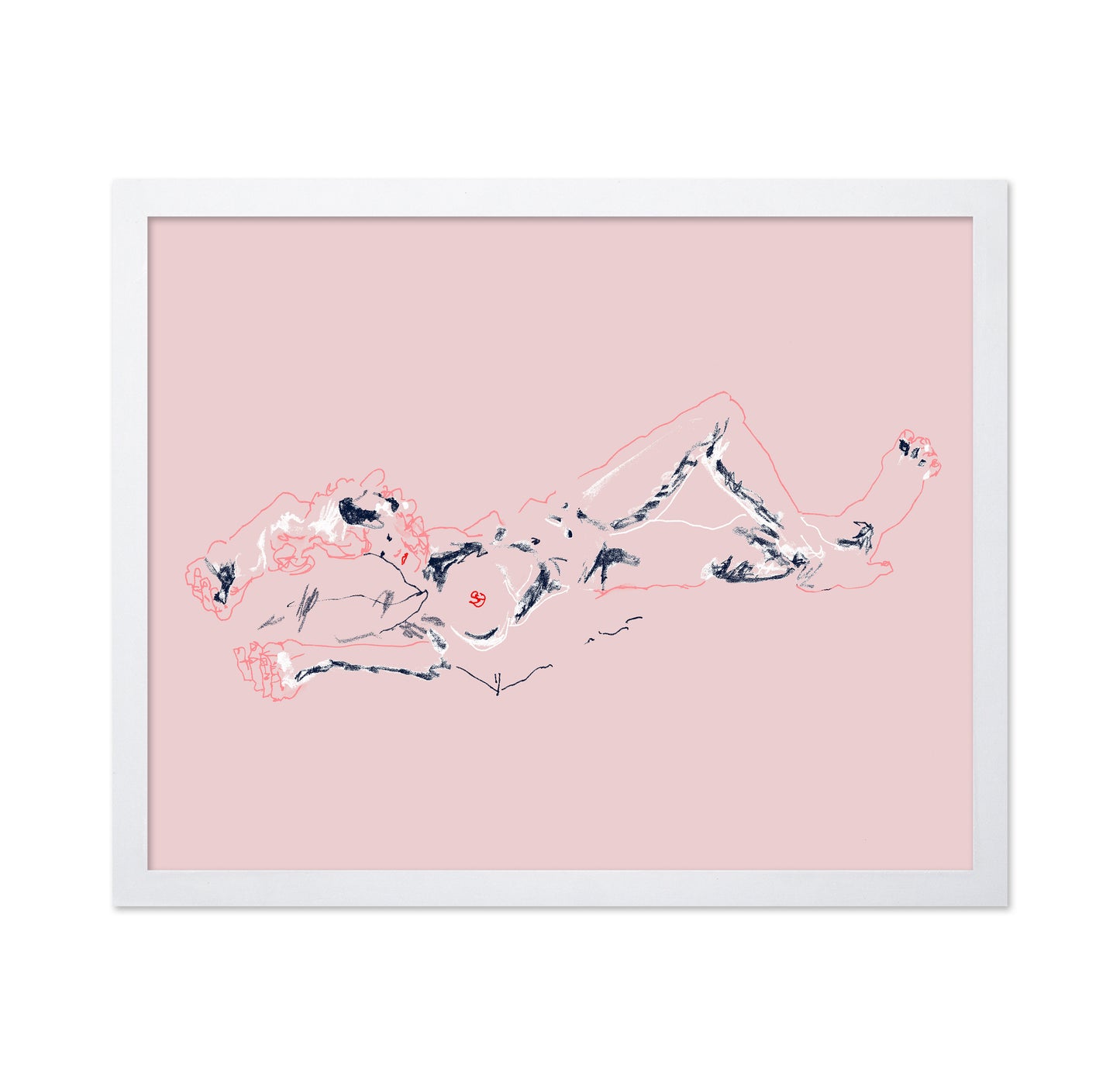 Girl Lying Down
