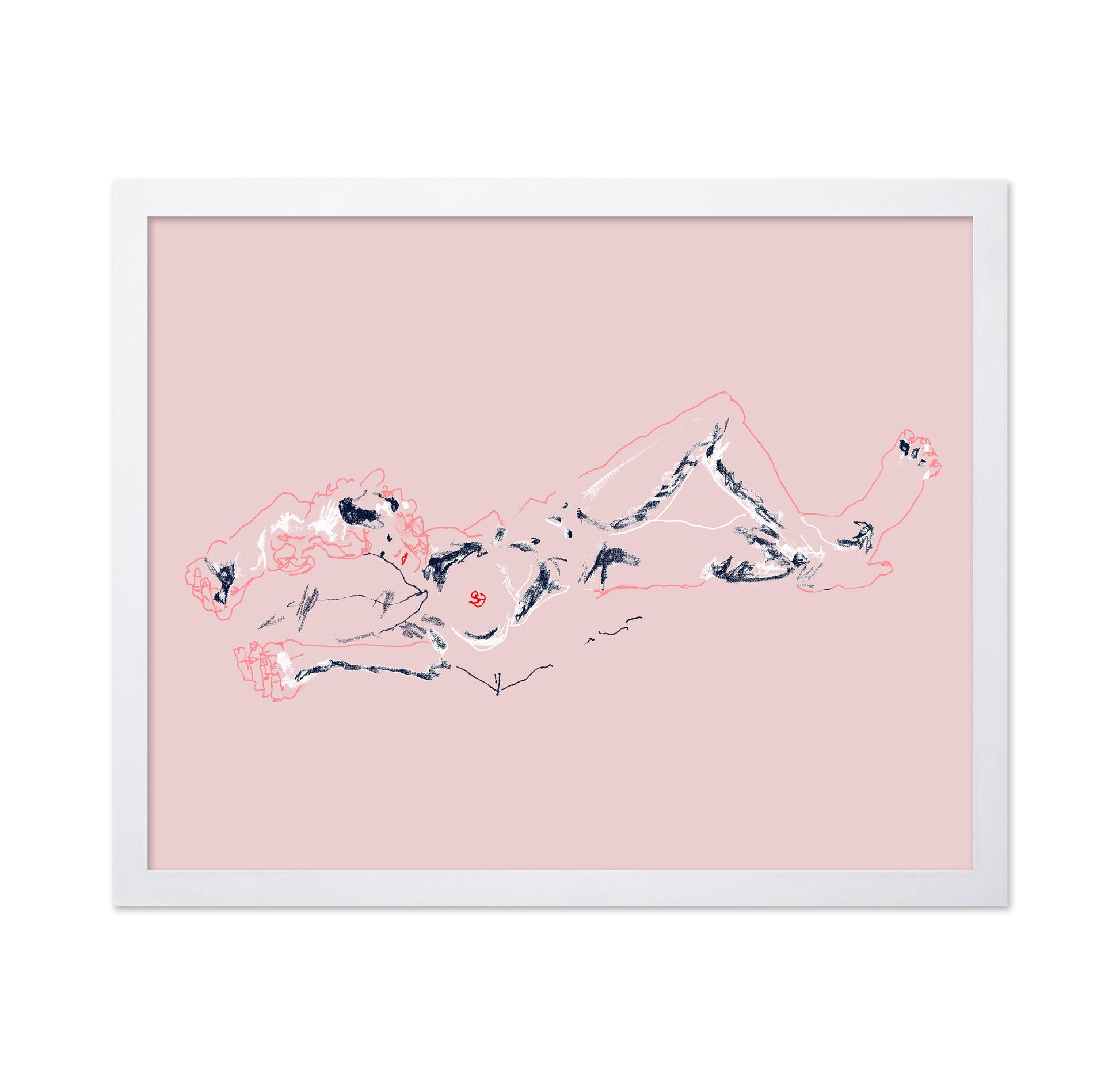 Girl Lying Down