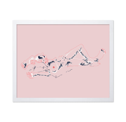 Girl Lying Down