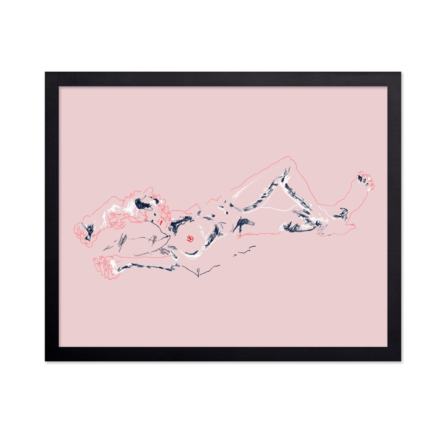 Girl Lying Down