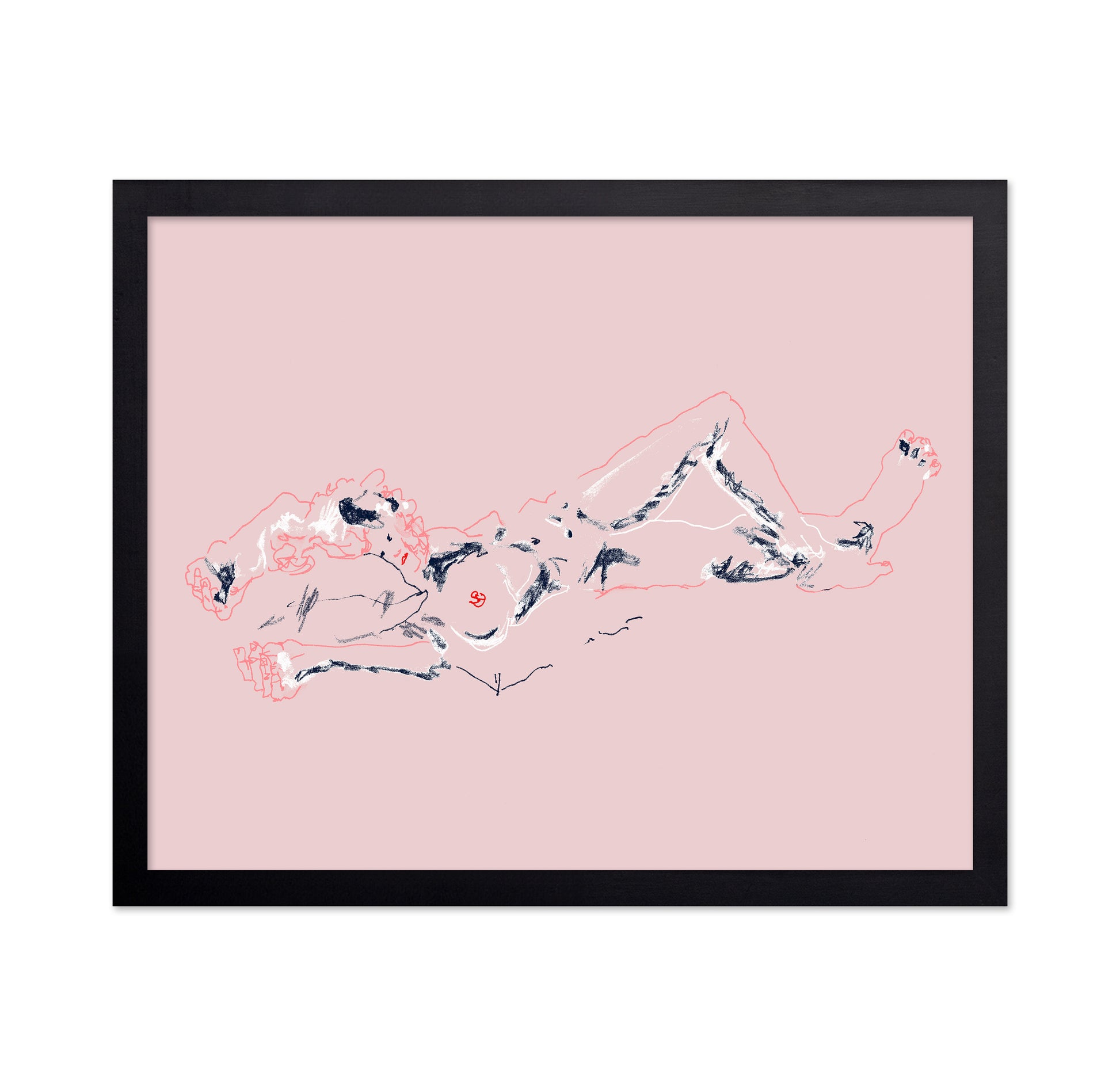 Girl Lying Down
