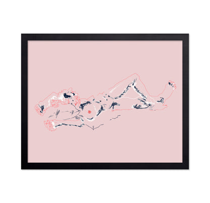 Girl Lying Down
