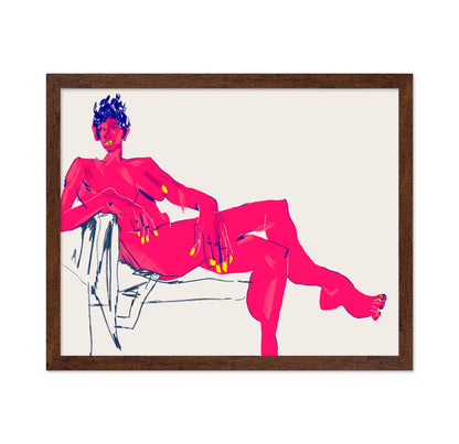 Girl On A Divan