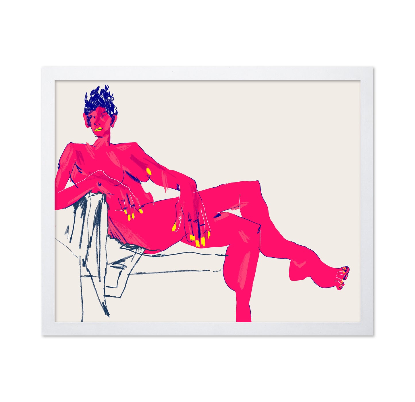 Girl On A Divan