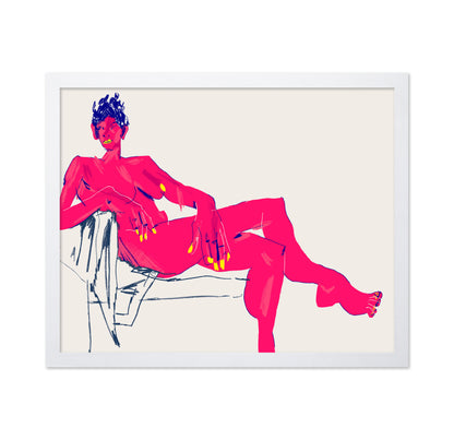Girl On A Divan