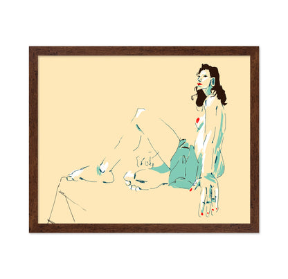 Girl Sitting