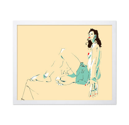 Girl Sitting