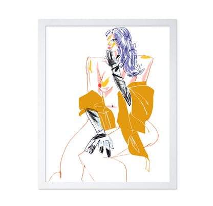 Girl With Gloves