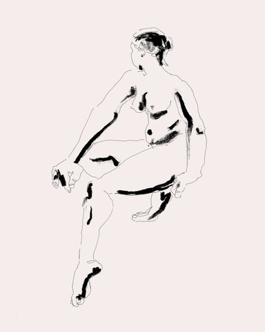 Naked Woman Black And White