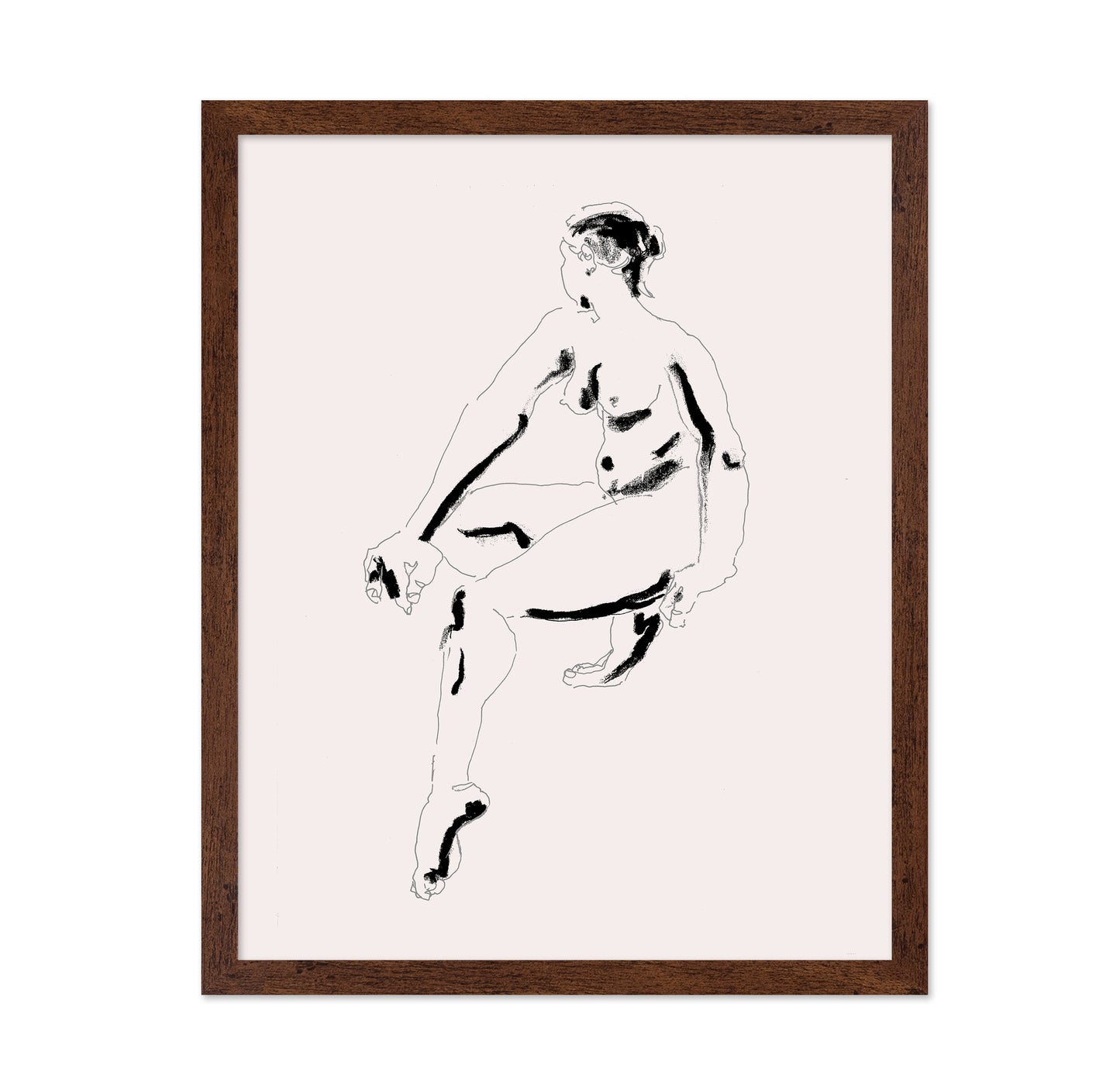 Naked Woman Black And White