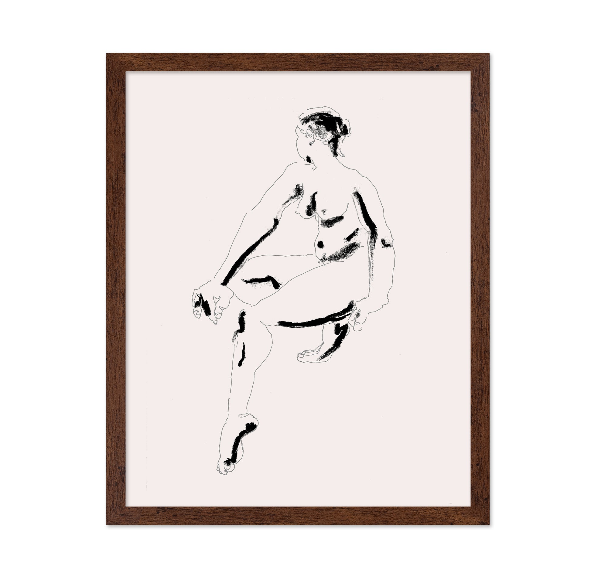 Naked Woman Black And White