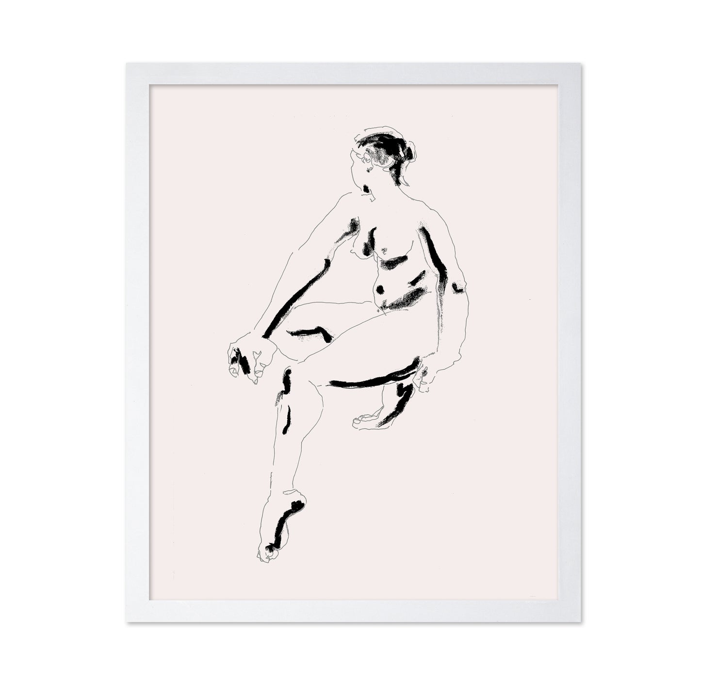 Naked Woman Black And White