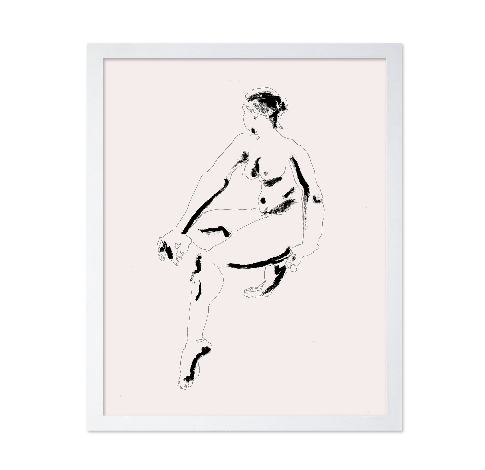 Naked Woman Black And White