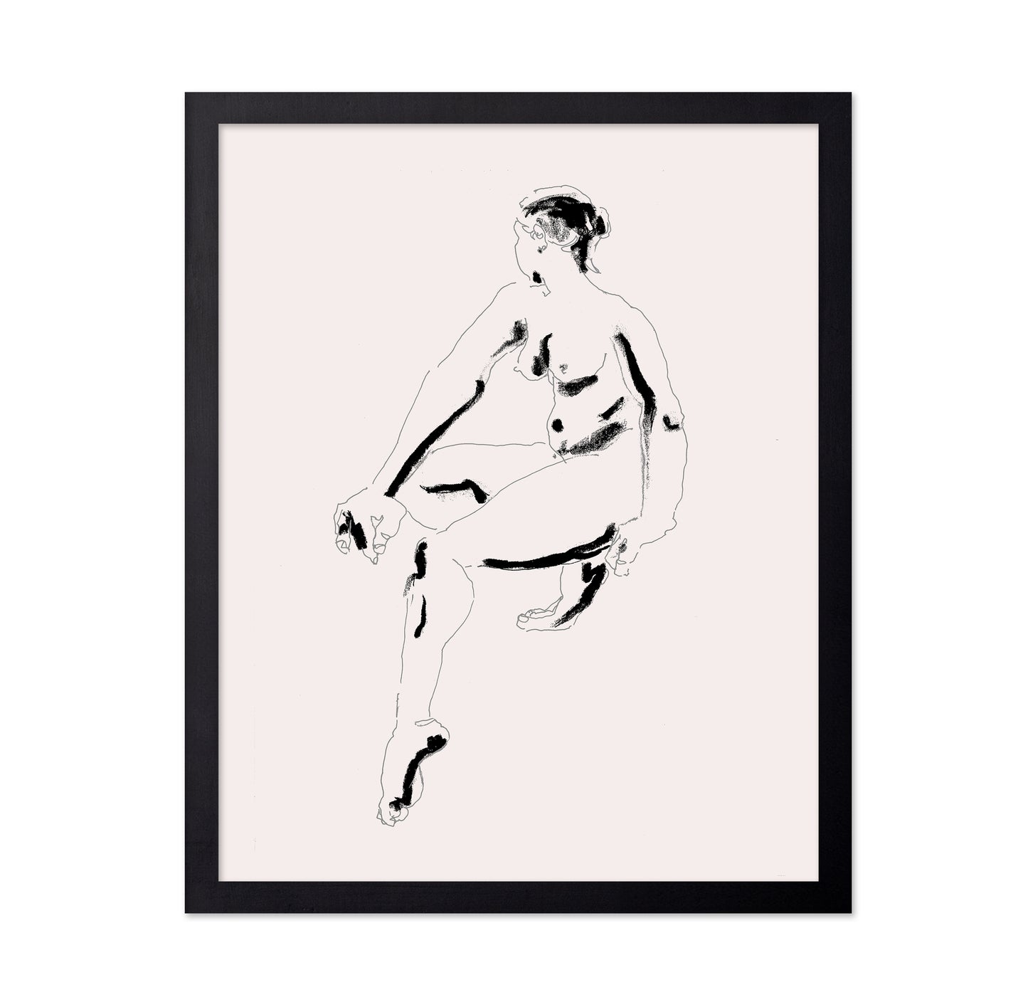 Naked Woman Black And White