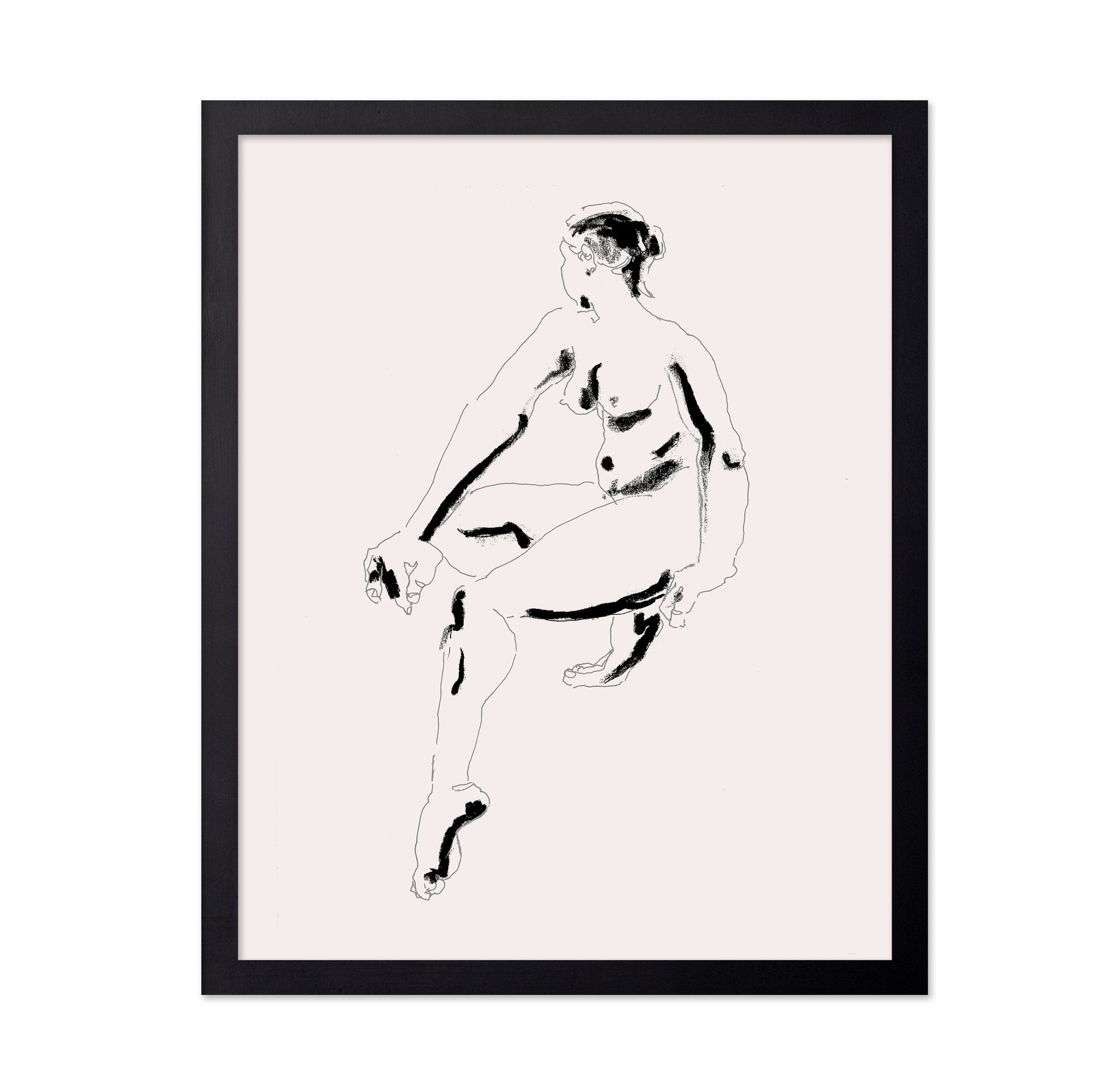 Naked Woman Black And White