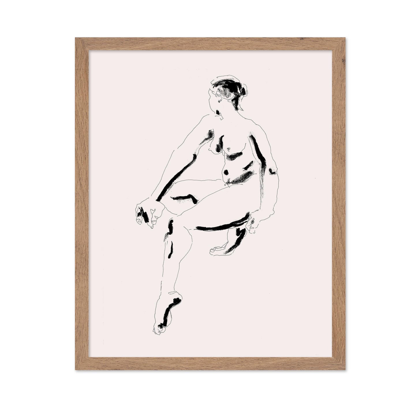 Naked Woman Black And White