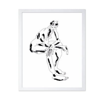 Seated Nude With Crossed Arms