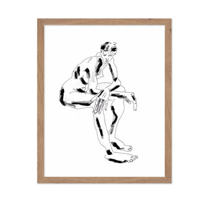 Seated Nude With Crossed Arms