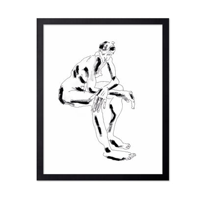 Seated Nude With Crossed Arms